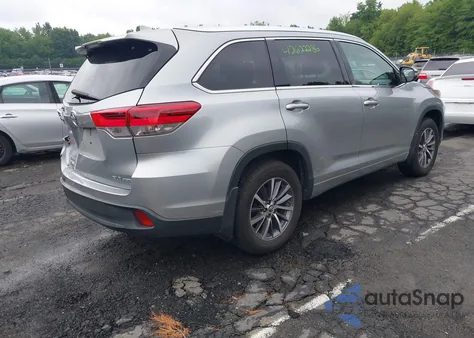 2017 Toyota Highlander Xle из США, поврежденный, VIN 5TDJZRFHXHS470606